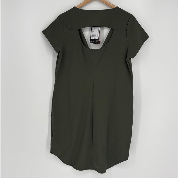 ExOfficio Kizmet Argenta Green Hiking Dress With Pockets Women’s Size Large NWT! - Picture 13 of 15